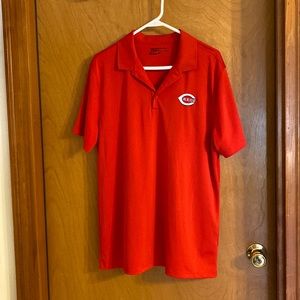 NIKE GOLF STANDARD FIT DRI-FIT “REDS SHIRT SIZE L